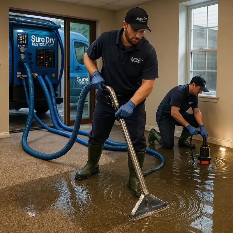 Water Extraction and Removal process in Cayey, PR